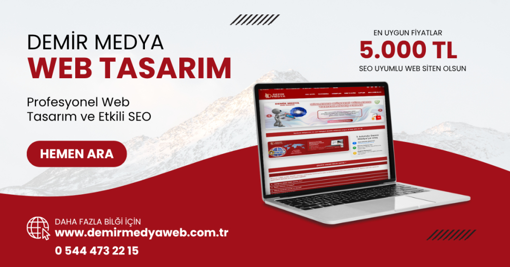 İzmir’de SEO uyumlu web tasarım yapan Demir Medya